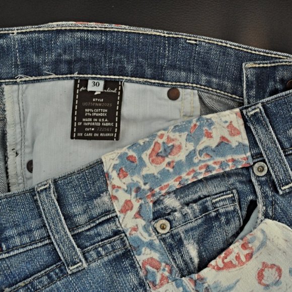 The “Willow” Jean | 7FAMK | Recycled Tapestry | Boho - Picture 7 of 13